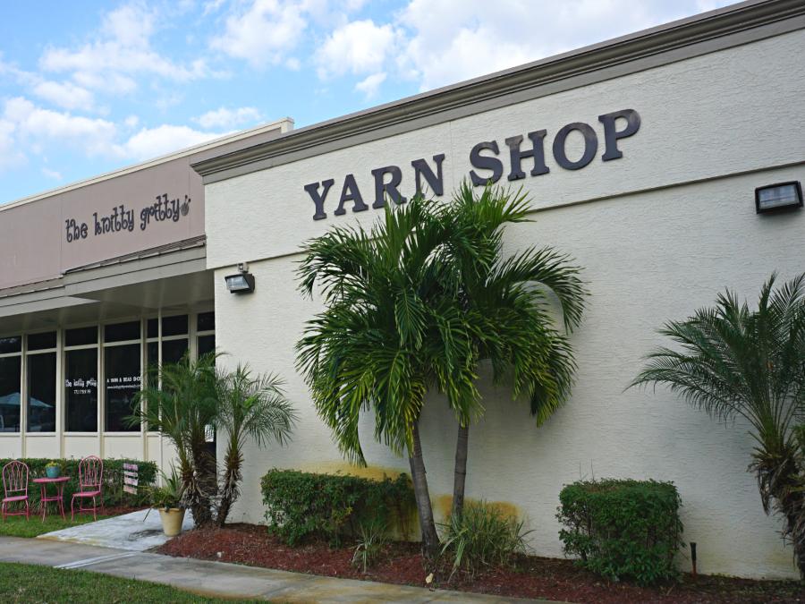 The Knitty Gritty Yarn Shop in Vero Beach, Fl